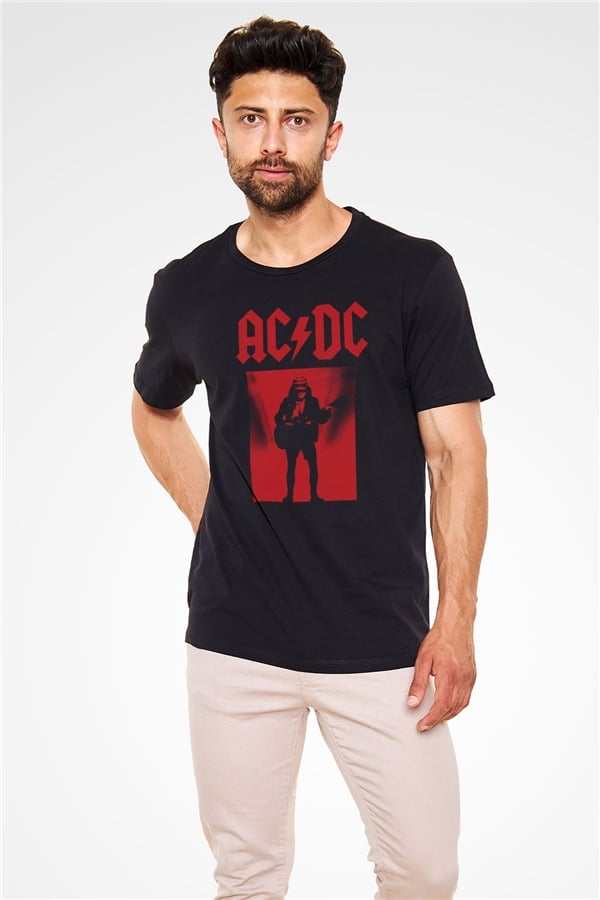 AC DC Angus Young Black Unisex T-Shirt