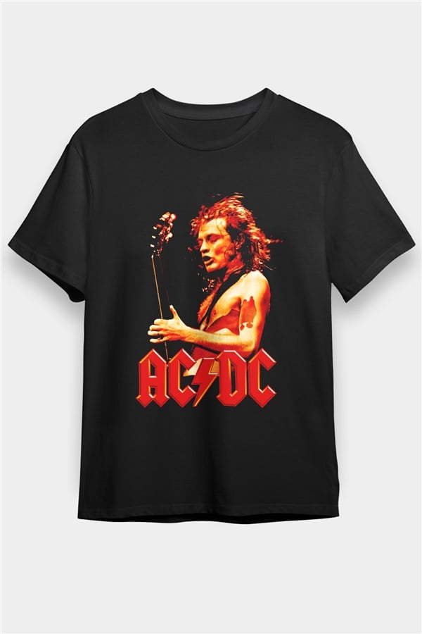 AC DC Angus Young Black Unisex T-Shirt