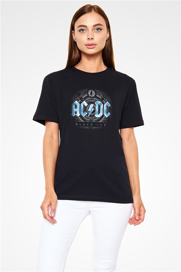 AC DC Black Ice Black Unisex T-Shirt