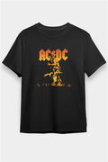 AC DC Bonfire Black Unisex T-Shirt