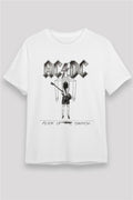 AC DC Flick Of The Switch White Unisex T-Shirt