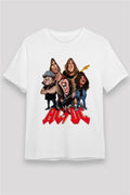AC DC White Unisex Group Graphic T-Shirt