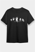 AC DC Black Unisex Group Graphic T-Shirt