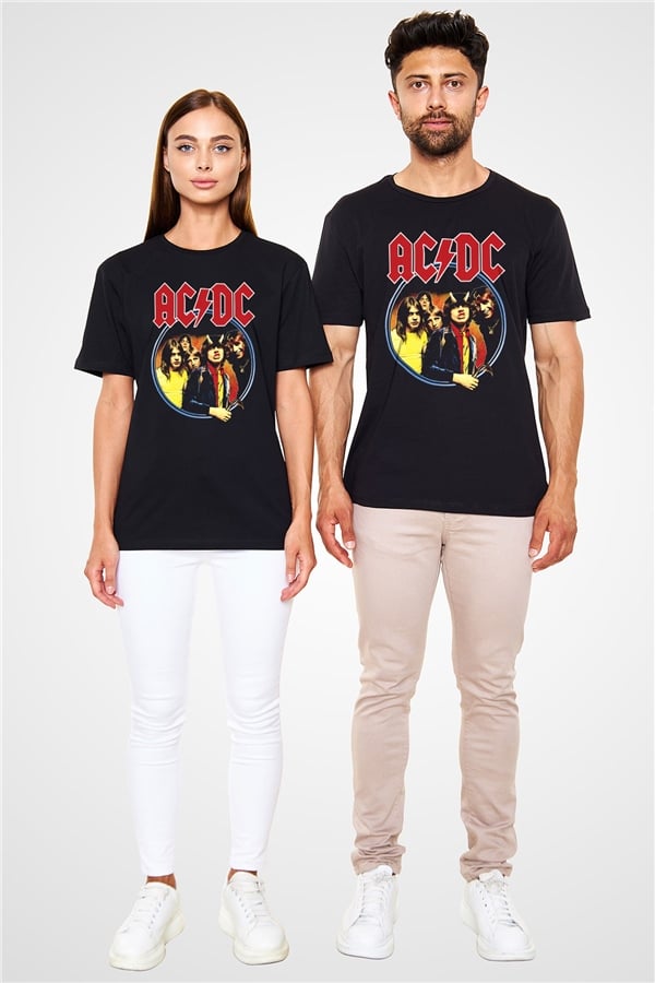 AC DC Highway To Hell Black Unisex T-Shirt