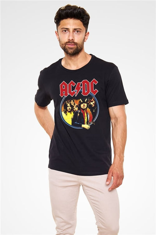 AC DC Highway To Hell Black Unisex T-Shirt