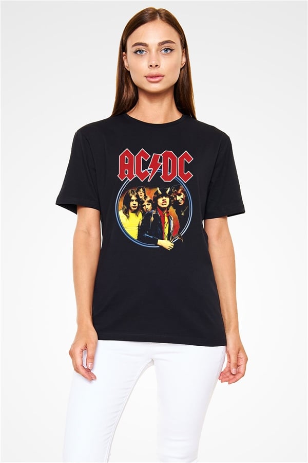 AC DC Highway To Hell Black Unisex T-Shirt