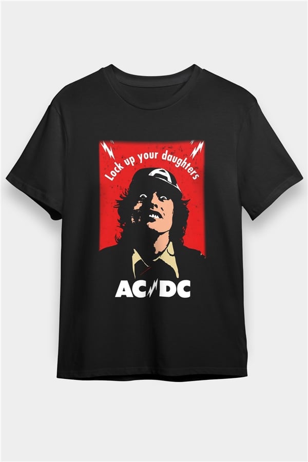 AC DC Lock Up Your Daughters Black Unisex T-Shirt