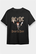 AC DC Rock Or Bust Black Unisex T-Shirt