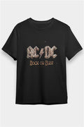 AC DC Rock Or Bust Black Unisex T-Shirt