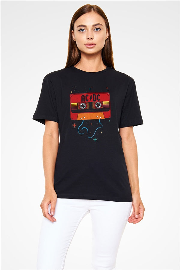 AC DC Black Unisex T-Shirt | Rock Music Tee