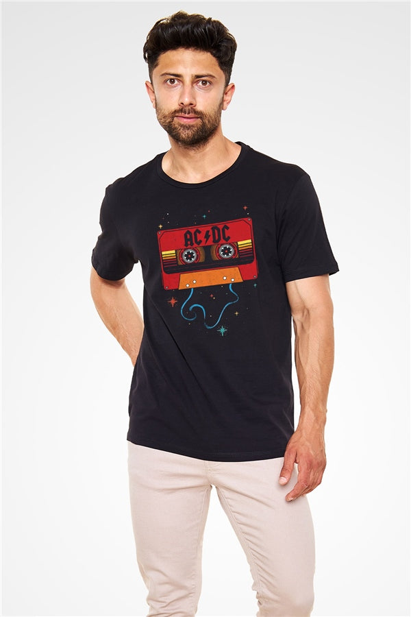 AC DC Black Unisex T-Shirt | Rock Music Tee