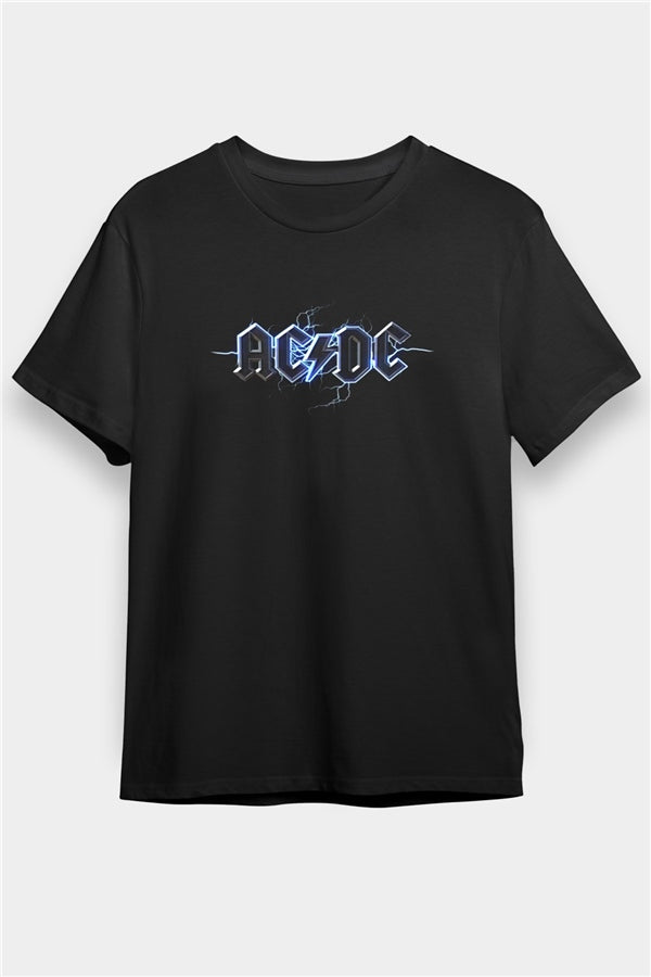 AC DC Thunderbolt Black Unisex T-Shirt