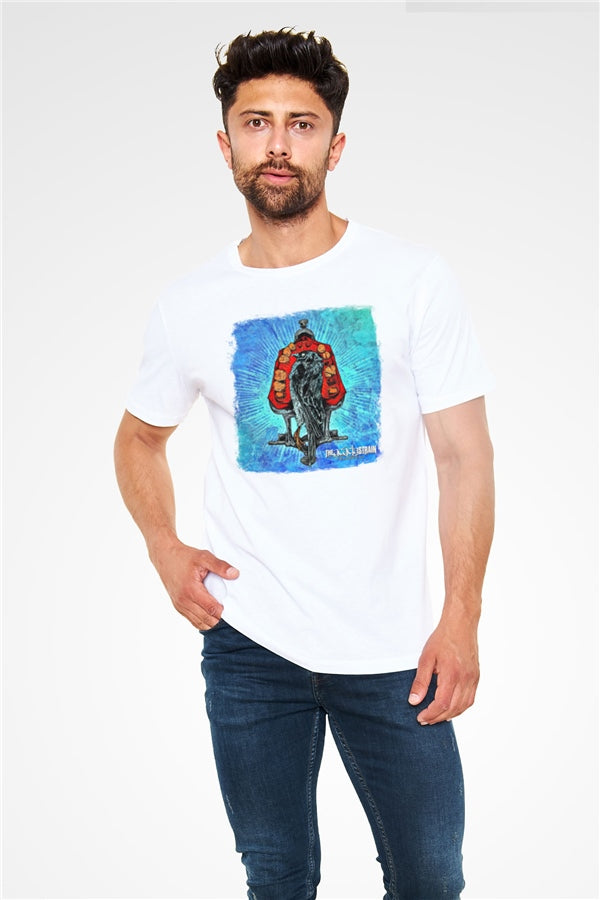 Acacia Strain Printed Unisex White T-Shirt