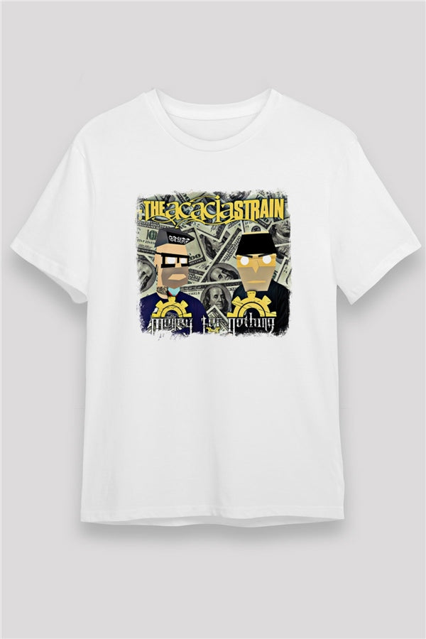 Acacia Strain Printed Unisex White T-Shirt