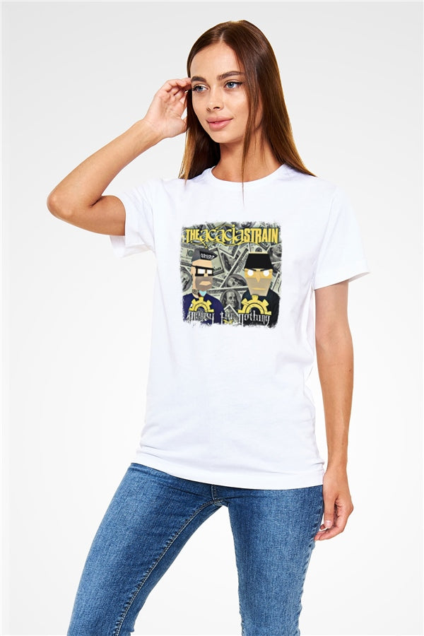 Acacia Strain Printed Unisex White T-Shirt