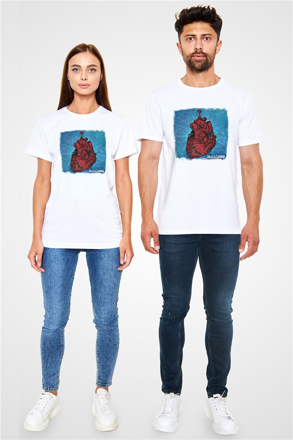 Acacia Strain Printed Unisex White T-Shirt