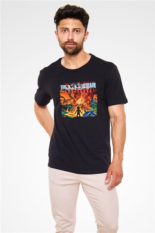 Acacia Strain Printed Unisex Black T-Shirt