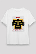 Accept Printed Unisex White T-Shirt