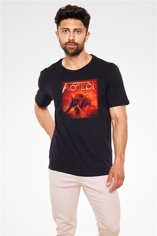 Accept Black Unisex T-Shirt