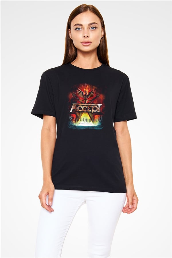 Accept Black Unisex T-Shirt
