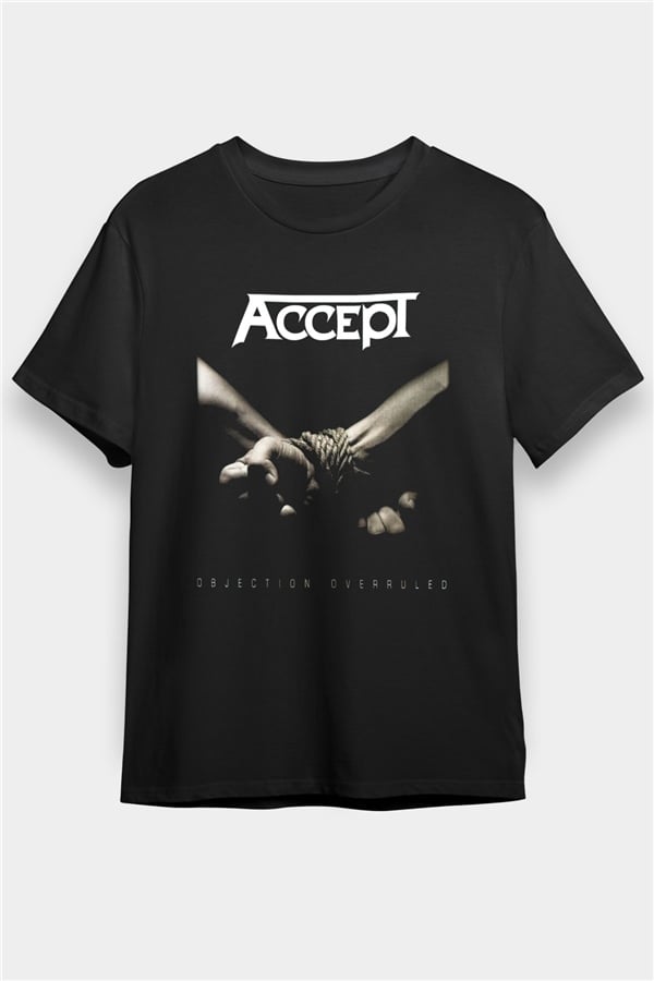 Accept Black Unisex T-Shirt