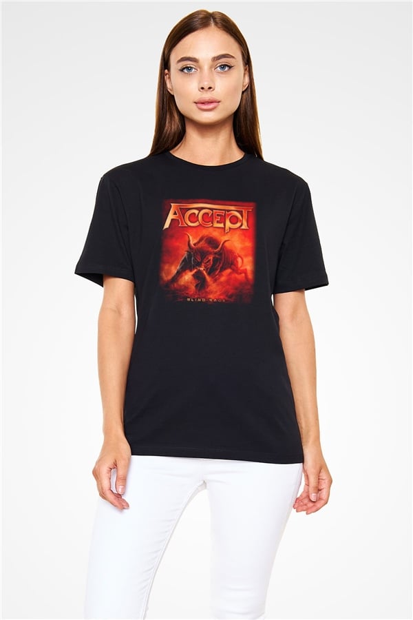 Accept Black Unisex T-Shirt