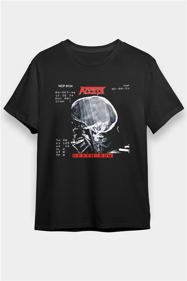 Accept Black Unisex T-Shirt