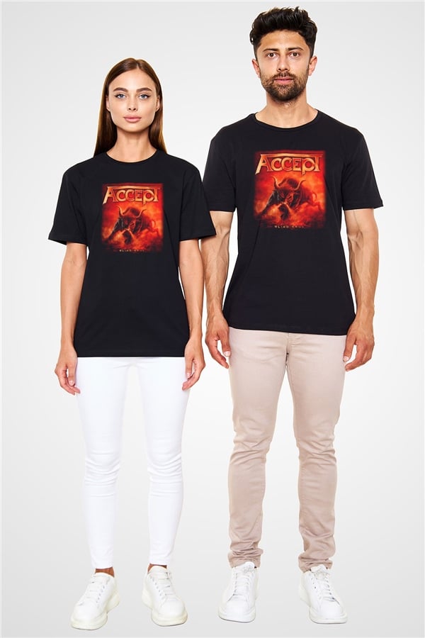 Accept Black Unisex T-Shirt