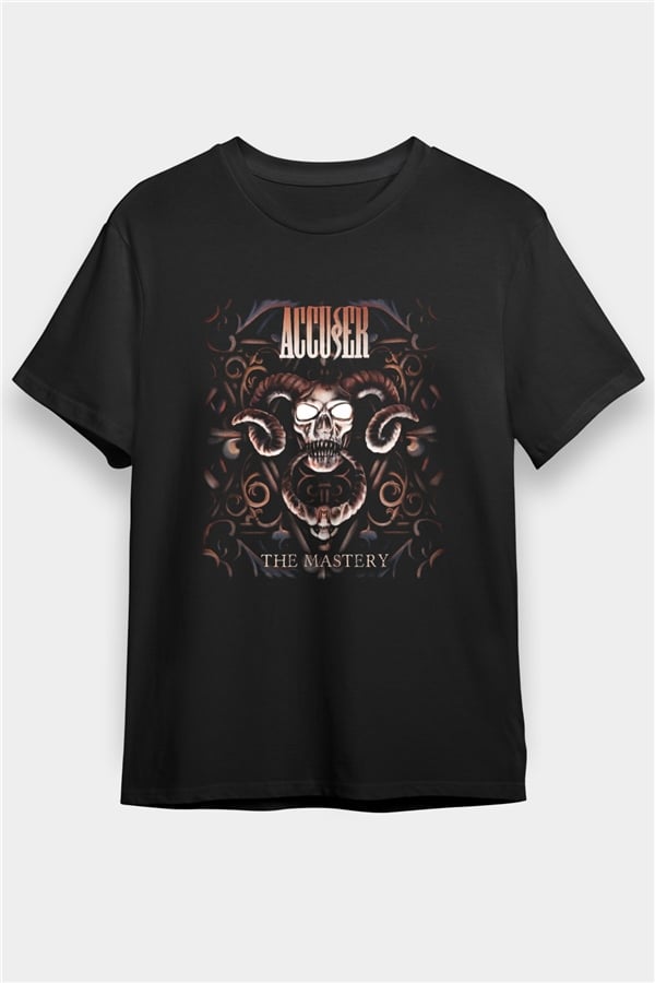 Accuser Black Unisex T-Shirt
