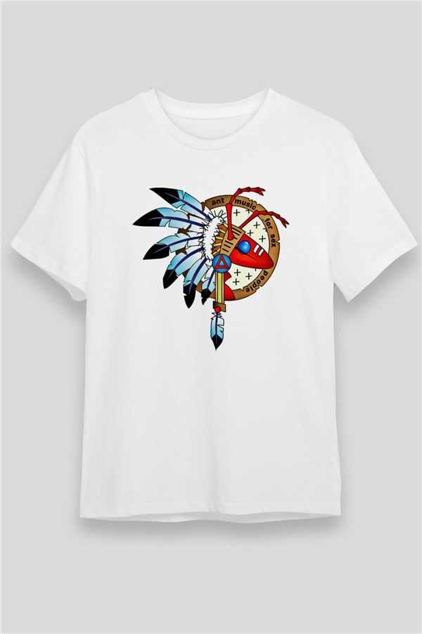 Adam Ant Printed Unisex White T-Shirt