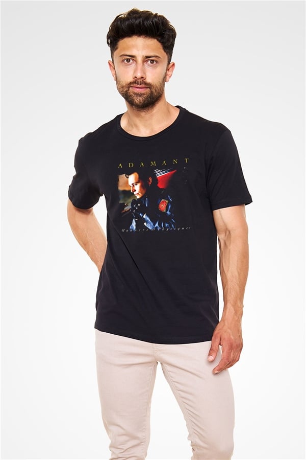 Adam Ant Printed Unisex Black T-Shirt