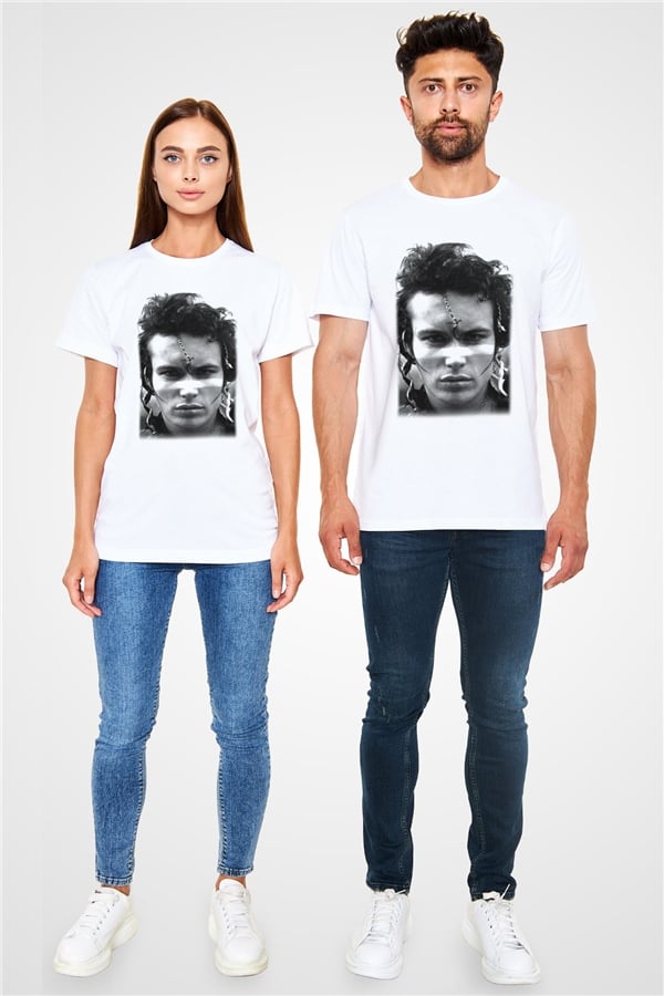 Adam Ant White Unisex T-Shirt