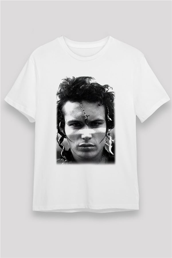 Adam Ant White Unisex T-Shirt