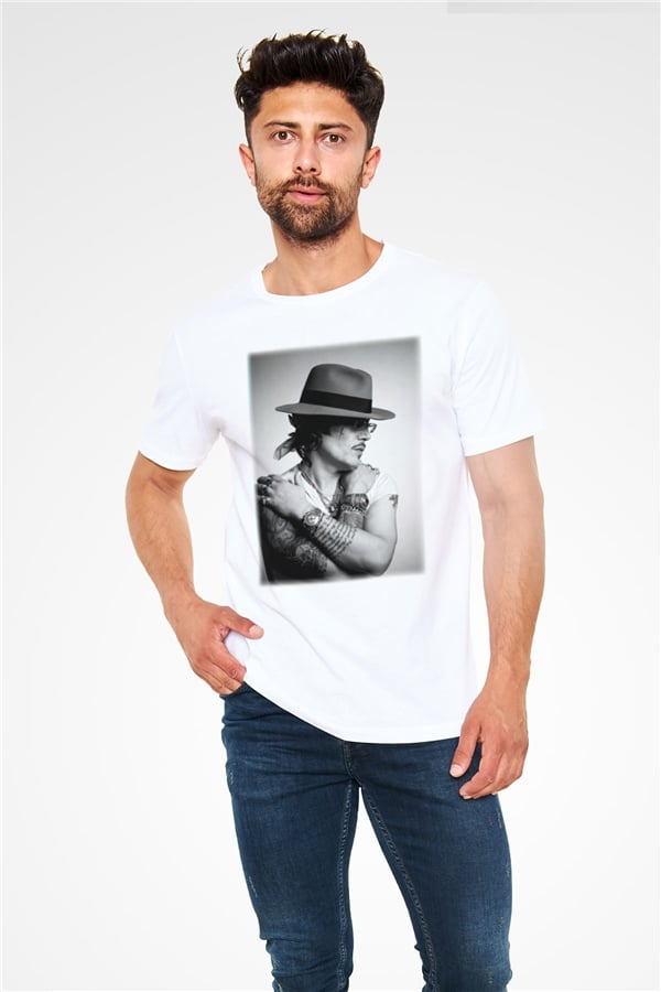Adam Ant White Unisex T-Shirt