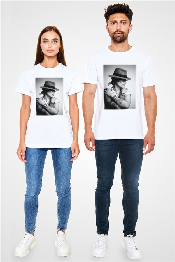 Adam Ant White Unisex T-Shirt