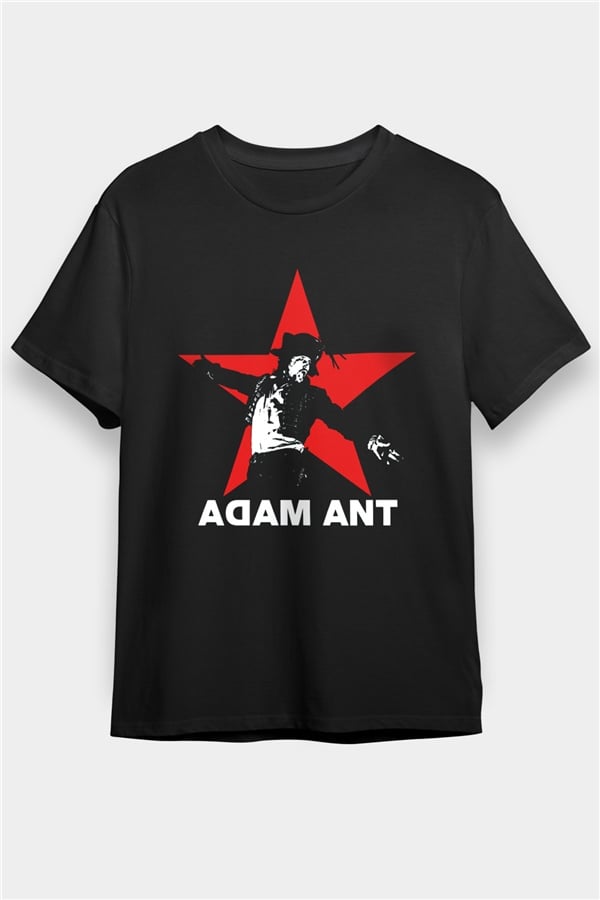Adam Ant Black Unisex T-Shirt