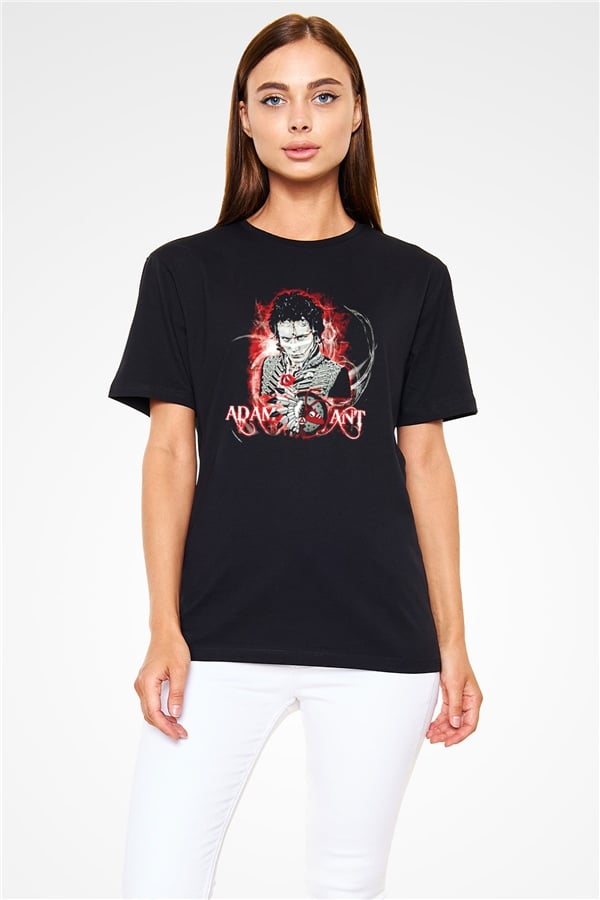 Adam Ant Black Unisex T-Shirt