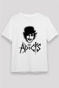 Adicts Graphic Unisex White T-Shirt