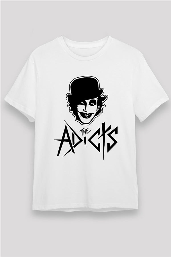 Adicts Graphic Unisex White T-Shirt