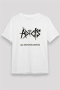 Adicts Printed Unisex White T-Shirt