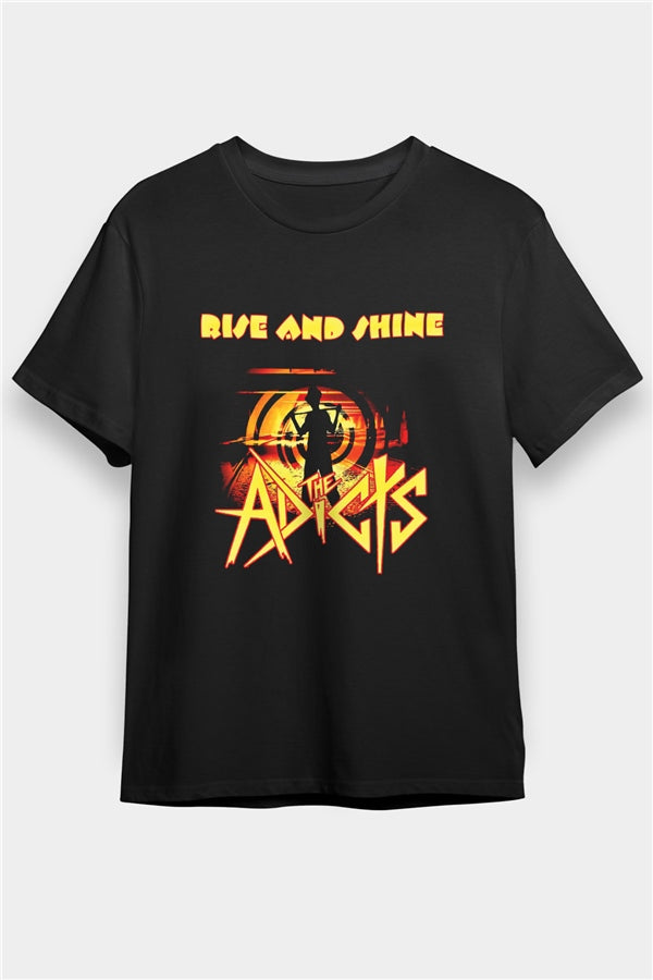 Adicts Black Graphic Unisex T-Shirt