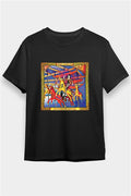 Adicts Printed Unisex Black T-Shirt