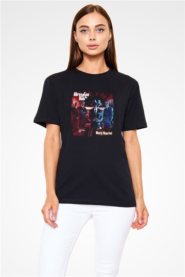 Adrenaline Mob Graphic Unisex Black T-Shirt