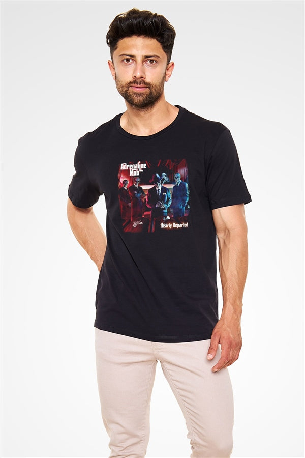 Adrenaline Mob Graphic Unisex Black T-Shirt
