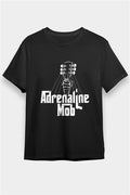 Adrenaline Mob Graphic Unisex Black T-Shirt