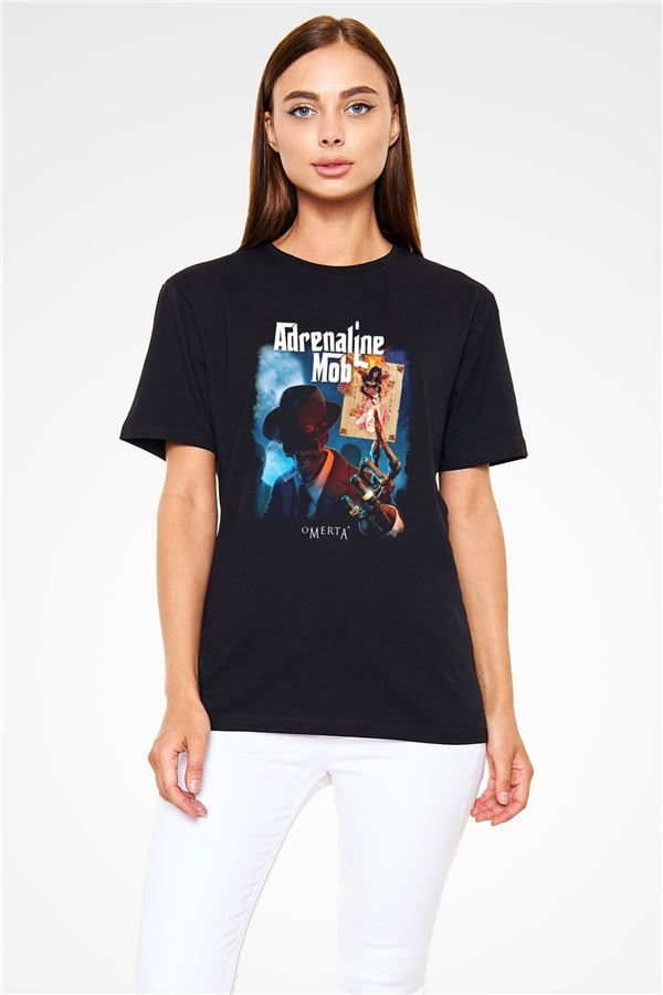 Adrenaline Mob Black Unisex T-Shirt
