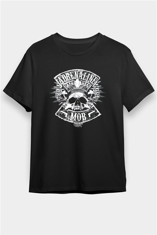 Adrenaline Mob Black Unisex T-Shirt