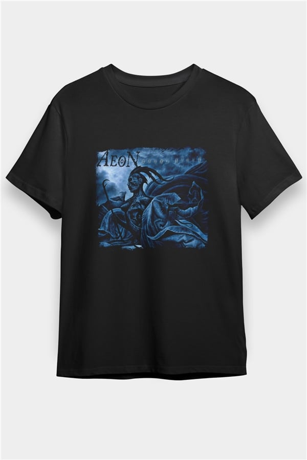 Aeon Black Graphic Unisex T-Shirt