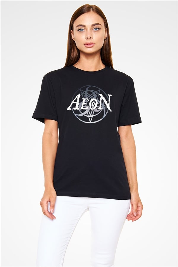 Aeon Black Unisex T-Shirt