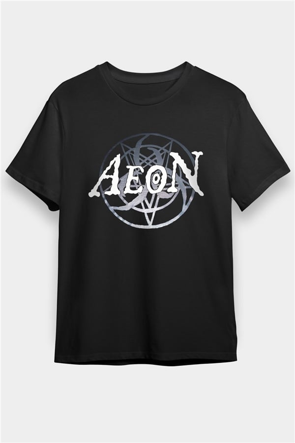 Aeon Black Unisex T-Shirt